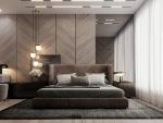 光明·海上海轻奢风格103平米三居室装修效果图案例
