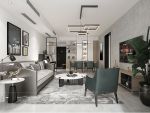 新弘国际公寓现代极简126平米平层装修案例