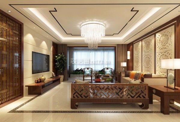 中式风格客厅装饰图 中式风格客厅