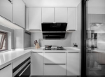 【格欣国际设计】别墅装修厨房主要是什么颜色?你喜欢黑白灰吗?