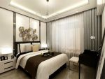 九龙太阳城现代风格96平米二居室装修案例