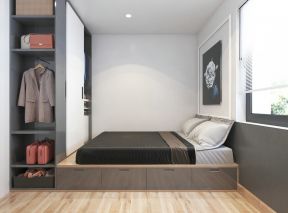地台床设计 卧室地台床设计