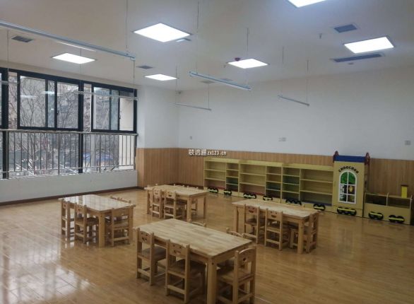 三原800平米幼儿园装修现代简约风格