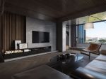 明信·水印长滩现代风格145平米三居室装修效果图案例