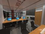 工业风创意办公室200平米工业风格装修案例
