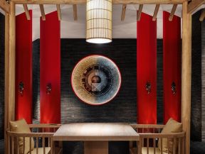 昆明新中式餐厅装修设计效果图