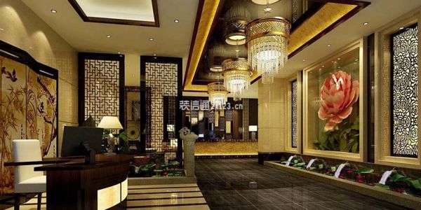 牡丹印象酒店　中式风格4500㎡设计方案