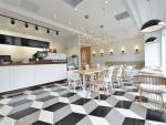 广州咖啡厅清新简约80平米装修案例
