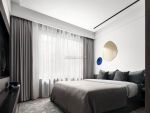 龙湖城现代风格116平米三居室装修效果图案例