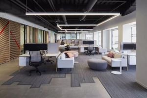 [南京寸界装饰]五彩斑斓的科技公司办公空间案例分享