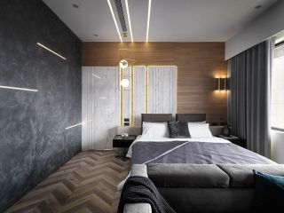 200平方大平层卧室装修效果图欣赏