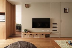 V7理想装122平方米三居室现代简约风格案例