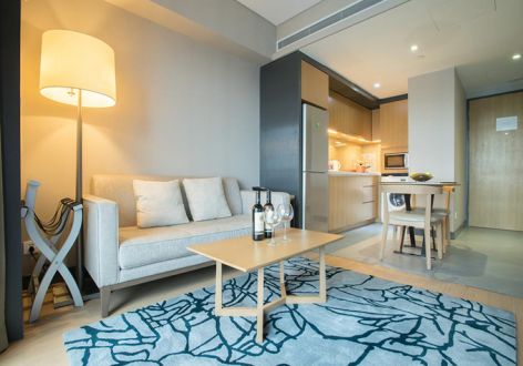 1500平米精品酒店式公寓装修案例