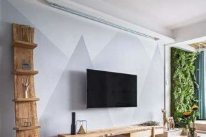 [荣城装饰]电视背景墙的设计方法 好看又实用的电视墙怎么设计