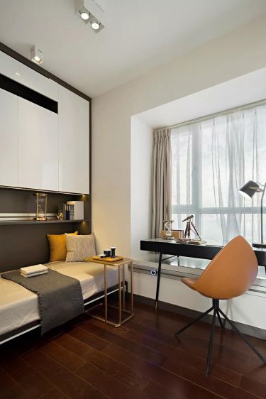 金地·檀悦90平米现代简约风格二居室装修案例