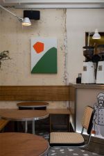 80㎡咖啡厅现代混搭风格装修案例