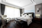 浦江海景209平米新中式风格三室两厅装修案例