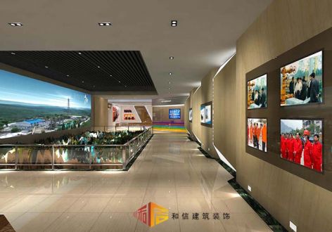 成都展厅装修设计公司-中国石油四川油气田50周年成果展览馆