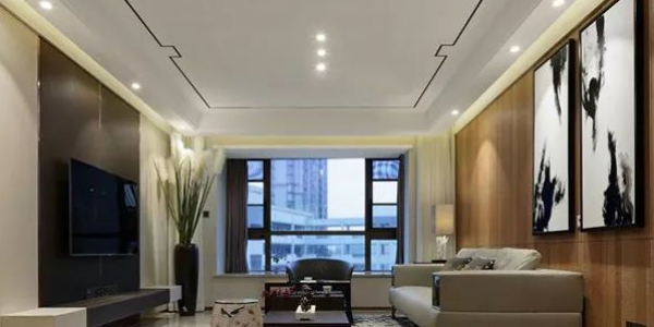上海城现代简约二居98平米装修案例