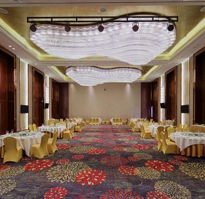 成都高档酒店宴会厅装修设计图片-每日推荐