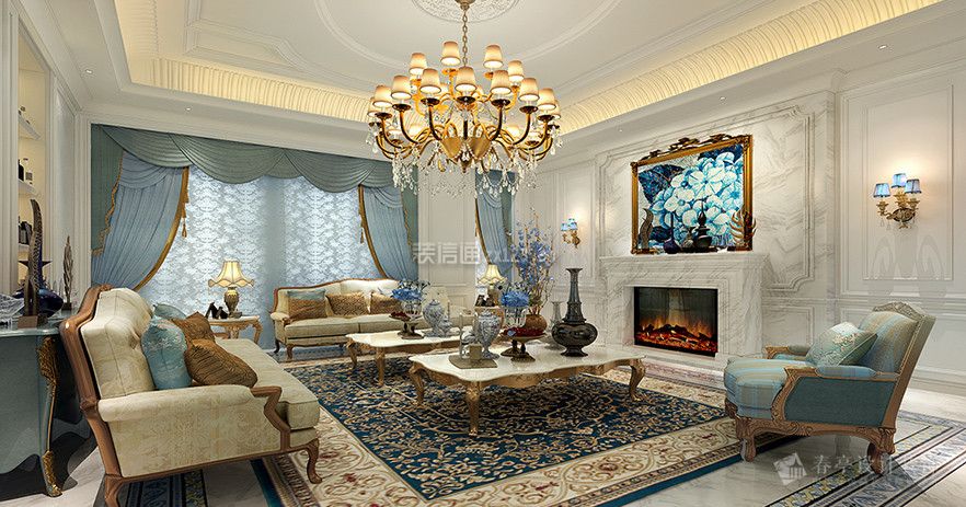 客厅地毯与沙发搭配图片 客厅地毯与沙发搭配