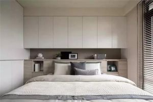 现代简约卧室床头背景墙该如何设计