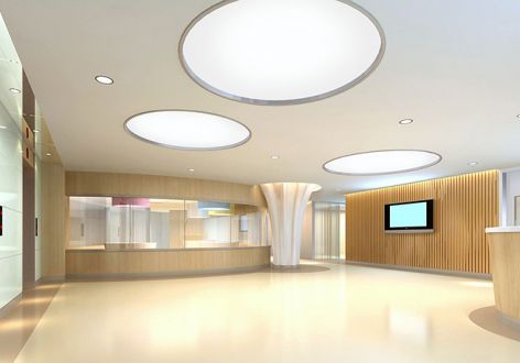 天河美容医院现代风格170平米装修效果图案例