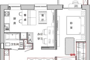 [上海装潢公司]工业风公寓鉴赏：50-60平的小屋这样装修更有范儿