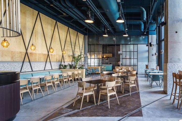 餐厅天花板吊顶 餐厅天花板