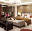 新中式风格房屋卧室装修设计效果图