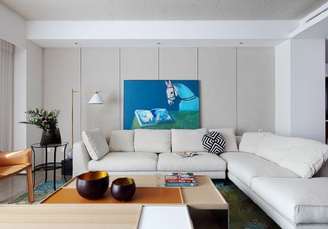 新天泽樾麓台现代风格280平米别墅装修效果图案例
