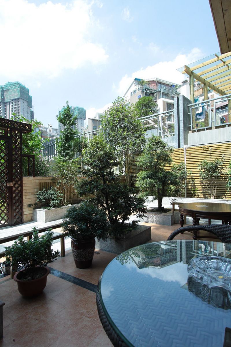 和泓半山时尚中式160平米别墅装修案例