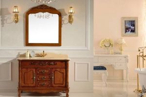 [成都蓉之美装饰]浴柜什么材质的比较好 浴柜保养的方法