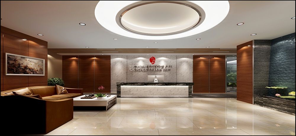 律师事务所现代简约500平米办公空间装修案例