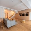 日式风格小别墅客厅装修设计效果图