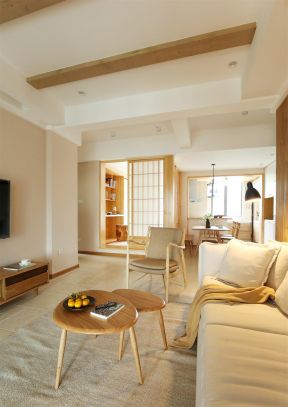 日式客厅装修效果图大全 日式客厅家装 日式客厅装修图
