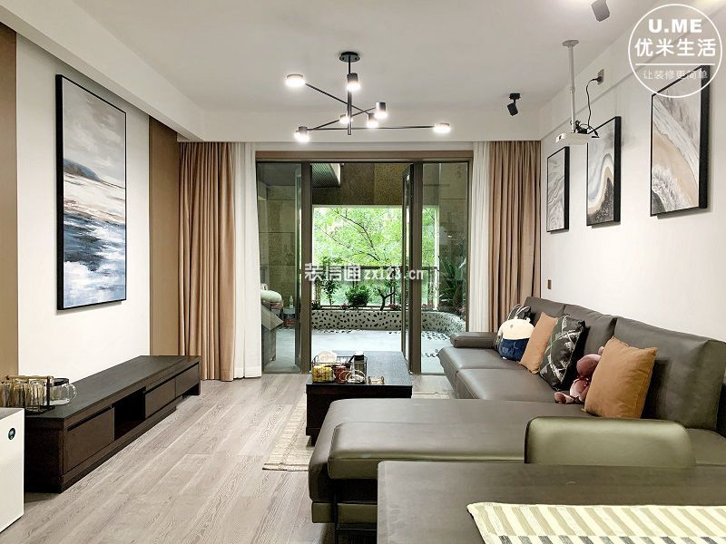 —南湖国际89㎡现代简约风两居室装修案例