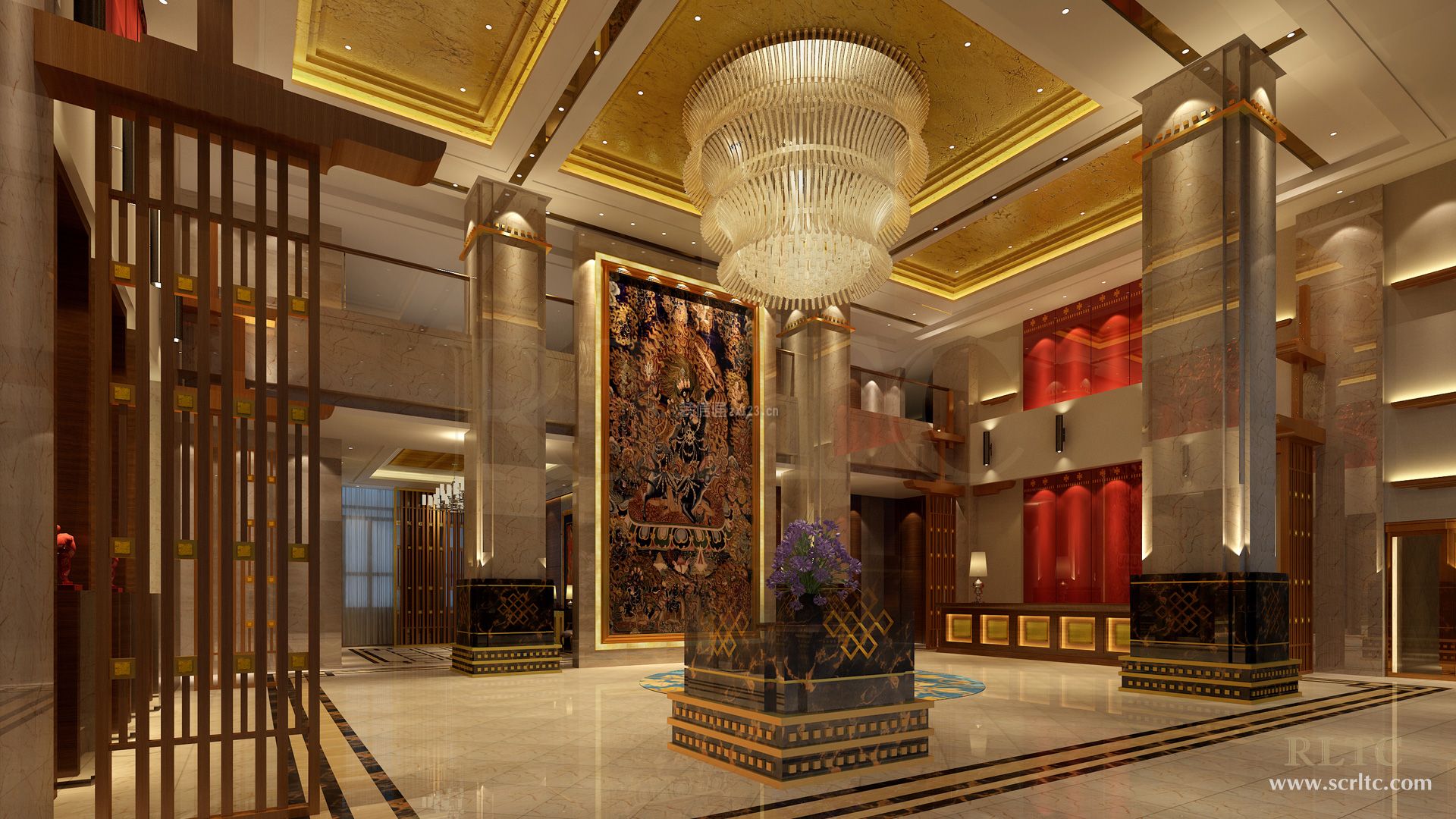 五星级酒店大厅背景图图片
