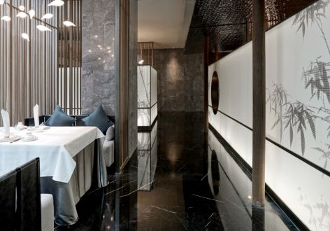 600平米苏式园林主题餐厅装修设计案例