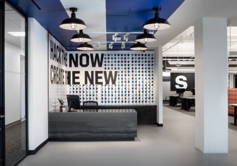 Adidas办公室现代风格390平米装修效果图案例