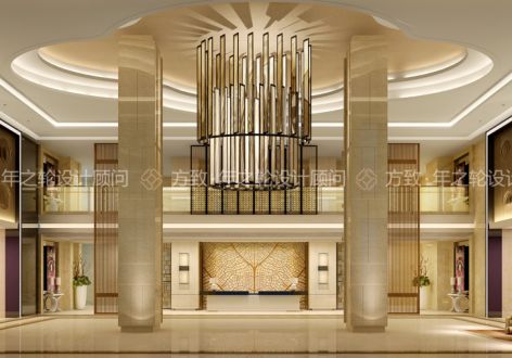 阜新酒店6000平米现代风格装修案例