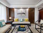 百悦天鹅湖新中式风格108平米三居室装修案例