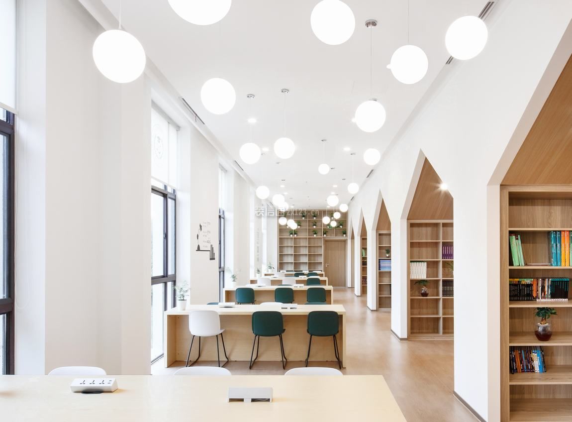 重庆国际学校现代风格355平米装修效果图案例