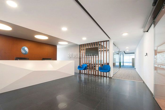 办公室前台设计 办公室前台装修设计