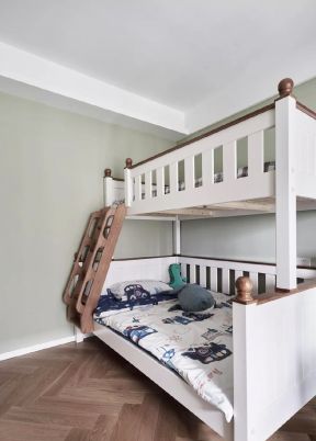 儿童房高低床装修效果图 儿童床装修效果图大全