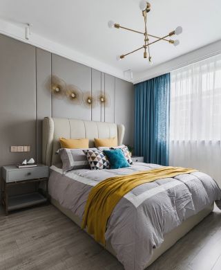 60平米现代风格卧室装修效果图欣赏
