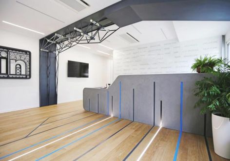 互联网公司办公室3000平米现代风格装修案例