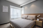 蓝河湾现代风格100平米三居室装修案例