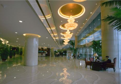 国际大酒店5000平米欧式风格装修案例