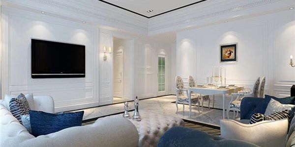 棕榈泉国际公寓欧式风格186㎡设计方案
